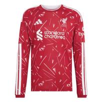 Adidas Liverpool FC 26/27 Home Florian Wirtz 7 Shoulder Round Neck Quick-Dry Football Jersey Fan Version Men jersey KB8268-7 L pink