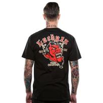 Lucky 13 GREASE, GAS And GLORY Black T-Shirt S- Unisex T-Shirt XXXL black