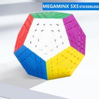 Sengso Speed Cube Megaminx 2X2 3X3 4X4 5X5 6X6 7X7 12-Sided Puzzle Dodecahedron For Kids Competition Cube Stickerless Puzzle