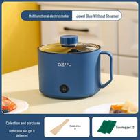 Compact Multi-Functional Electric Cooker: Mini Rice, Soup & Dorm Pot (EU & UK Standards) 220V for Domestic Use yellow