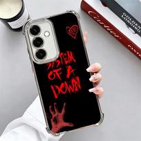 System Of A Down Soft Phone Case For Samsung A17 A27 A07 A37 A57 A16 A56 A15 A55 A14 A54 A13 A53 A26 A36 A25 A35 A24 A34 A23 A33 Samsung A25 gray