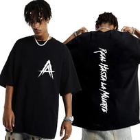 Šaunus reperis Anuel AA Vyriški moteriški marškinėliai Oversized medvilniniai Hip Hop trumpomis rankovėmis su grafika Streetwear marškinėliai Madingi drabužiai Viršutiniai drabužiai M brown