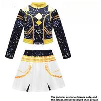 K-Pop Demonų Medžiotojų Cosplay Kostiumai Mergaitėms Zoey Mira Rumi Fantazijos Vaidmenų Apranga Kpop Helovino Karnavalo Vakarėlio Kostiumai 110cm&Other black