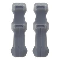Universal Tablet Handle Grip Holder Anti-slip Finger Hand Rest with Self-adhesive Sticker for Tablet PC 1 gray