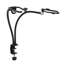 Handsfree Hair Dryer Holder Stainless Steel Adjustable Handsfree Blow Dryer Stand for Pet Grooming black