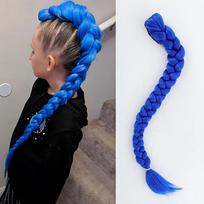 Ilgi Violetiniai Kasytės Cosplay Plaukų Priauginimai Sintetiniai Kasytės Plaukai Lengvai Įsegamas Arklio Uodega Cosplay Helovino Kostiumui gray