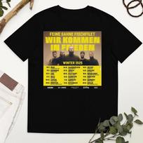 Feine Sahne Fischfilet Band Winter Tour  T Shirt Full Size S XL vintage Washed Stretched graphic designer clothes homme M juoda