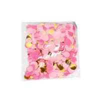 36 colių juodas lyties atskleidimo balionas - Kūdikio atskleidimo vakarėlio dekoracija Pink confetti 10g/pack pink