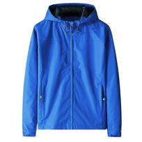 Rudens Striukė Vyriška Sportinė Striukė Atspari Vėjui Neperšlampama Didelio Dydžio Vyriškas Plonas Kostiumas 5XL blue