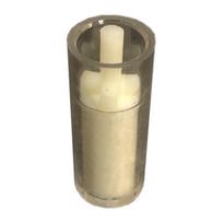 Car Aircon Oil Checker R134A Refrigeration Oil Testing Instrument Hi-quality A/C Oil Tester beige
