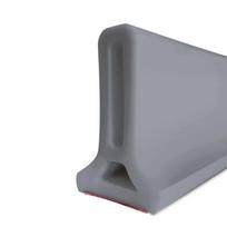 100 cm lankstus vonios vandens barjeras Silikoninis grindų barjeras Vandens sulaikiklis Barjeras Dušas Neslystantis Sauso ir šlapio atskyrimas gray