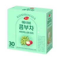 Dongsuh Apple Cider Vinegar Kombucha Shine Muscat Lychee 5g X 30 Sticks 1box (30ea) white