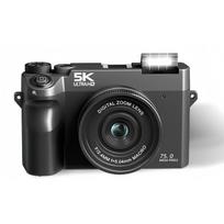Digital camera 5K can send smartphone dual lens WIFI transfer function 75 million pixels 64GB microSD card included 18x zoom pop-up hidden LED light 2