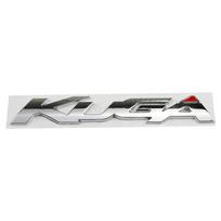 1 vnt. 3D metalinis ženklelis raidė Automobilio galinė bagažinės emblema Lipdukas Dekoracija KUGA Logotipui Automobilio Aksesuarai sidabras