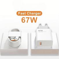 67W greitas įkroviklis skirtas Xiaomi 14 13 12 11 Pro Ultra Lite USB A iki C tipo Greito įkrovimo telefono laidas, skirtas Redmi Note 12 priedams 2M