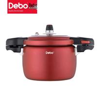 Debo 304 Stainless Steel Non-stick Pressure Cooker black