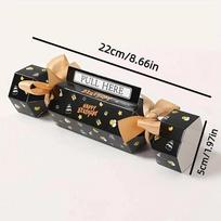 [HF][HS]4-piece DIY Birthday Candy Money Box, Black Surprise Money Bag, Rectangular Birthday Money Bag Surprise Gift Box black