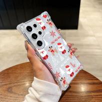 Phone Case A56 5G For Samsung Galaxy A56 A55 A36 A26 A52 A35 A34 A25 A24 A12 A17 A16 A07 A06 5G Clear Cover Merry Christmas Cute Galaxy A16 5G