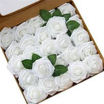 8cm Foam Rose Flower for Wedding Decoration 25 pcs (OPP Bag) karališkos mėlynos spalvos