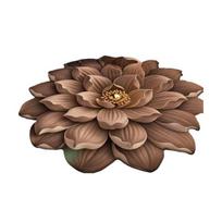 Grindų kilimėlis Neslystantis Gėlių rašto Kilimas 3D Realistiškas raštas Vonios kilimėlis Super sugeriantis Dušo kilimėlis Greitai džiūstantis Minkštas kilimas 60cm F brown