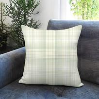 Fine Herringbone Pattern Cushion Cover Comfortable Reversible Pillow Cover Ideal For Car Sofa Bedroom & Beyond Peach skin 18*18(CM)-1Pcs white