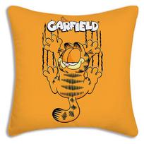 Cute cartoon Garfields Pillow Covers Cartoon Sofa Decorative Home Double-sided Printing Short Plush Cute Cushion Cover 30cmx30cm orange