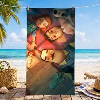 H-Hello Neighbor Towel Microfiber Beach Towel, Quick-Dry, Sand-Free, Ultra-Fine Fiber, Super Soft. 60x35CMSYJ60 brown