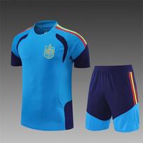 2026-2027 Ispanijos mėlynas marškinėlis 18 blue