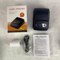 Bluetooth Portable Mini Thermal Label Printer for Home, Handheld for Receipts & Barcodes black
