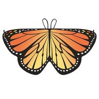 Kids Fairy Shawl Pixie Cloak Butterfly Wings Cape Girls Fancy Dress Costume Gift Christmas Halloween Festival Party Supplies orange