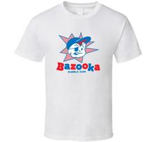 Bazooka Joe, T-Shirt, Bubble Gum, Cartoon, Strip S white