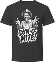 Jimmie Walker Dyn-o-mite Classic TV Comedy T Shirt S gray
