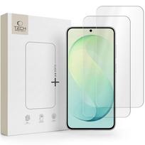 Skaidrus apsauginis stiklas Tech-Protect GLASS FIT+ 2-PACK (2-vnt.) telefonui Samsung Galaxy A36 / A37 / A56 / S24 FE / S25 FE / S26 FE