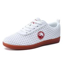 Unisex Odiniai Tai Chi ir Kung Fu Praktikos Batai - Minkšto Paduko Kovos Menų Avalynė 38 white