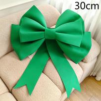 Naujas 30/50/75cm Kalėdinis milžiniškas kaspinas Didelis daugiafunkcis kaspinų mazgų rinkinys Rankų darbo šventinės dekoracijos Kalėdų DIY dekoracijos 17cm green