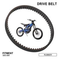 E-Bike Drive belt For Sur-Ron Surron Light Bee S/X 8M 560 Original Transmission Belt Electric Dirt Bike Replacement Motorcycle gray