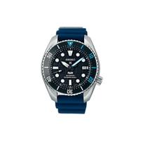 Seiko Fashion Trend 200M Waterproof Mechanical Movement Silicone Strap Watch Men watches Blue SPB325J1 Blue Strap black