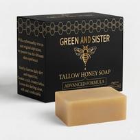 Cross-border Honey Beef Tallow Soap - Moisturizing & Hydrating
