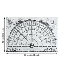 1 vnt. Šeimos medžio lentelė Ranka užpildoma Asmeninė šeimos istorija PASIDARYK pats Šeimos medžio lentelė 40*60cm white