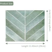 3 Sheets Peel and Stick Wall Tile Sticker House Renovation Wall Sticker Waterproof Viny Wallpaper for Kitchen Laundry Backsplash 3 sheets gray