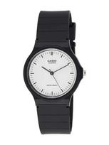 Casio - Resin Case Resin Strap Women's Quartz Watch MQ-24-7E juoda