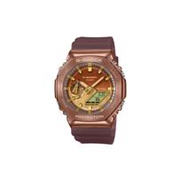CASIO Unisex Full Metal Series Purple Watch GM-2100CL-5APR Brown GM-2100CL-5 brown