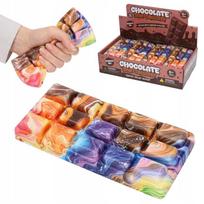 Antistresinis squishy žaislas - šokoladas / Squishy Rainbow Chocolate