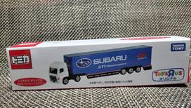 fee from 185 Limited long Tomica original SUBARU STI Motor Sport Racing Transporter [Shipping yen] edition, unopened, Toys R Us gray
