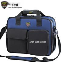 FASITE Multi-function Canvas Electrician Tool Bag blue