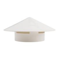 PVC stogo vėdinimo grotelės Vėdinimo vamzdelio dangtelis Apvalus gaubtas 110mm