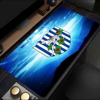 West Bromwich Albion Crest mouse pad, rubber base, esports desk mat, mouse pad for gamers and office use, gaming desk , easy to clean mat 30cmx80cm(11.8x31.5inch)