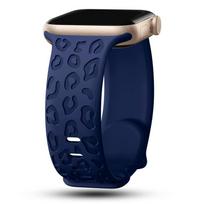 Straps for Apple Watch Ultra 2 3 Band 49mm 45mm 44mm 42mm 41mm 40mm 46mm Engraved Correa Bracelet Iwatch Series 7 Se 6 8 9 10 11 46 45 44 42 49mm blue
