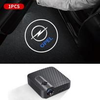 HD 1/2Pcs Led Car Door Projector Welcome Light For Opel insignia Astra H G J Antara vectra Vivaro corsa c d zafira b Car Styling Tf0 black