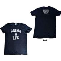 Foo Fighters Break A Leg Milton Keynes T-Shirt Black New Unisex T-Shirt XXXL black